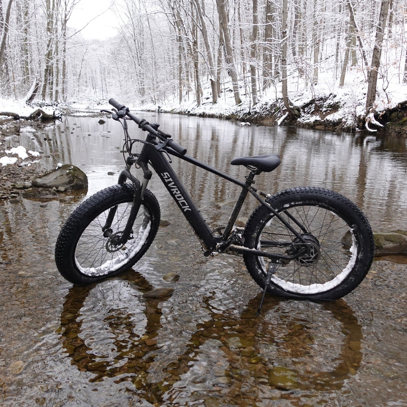 Electric Fat Tire Mountain Bike For Adults 1000W Motor 48V Battery