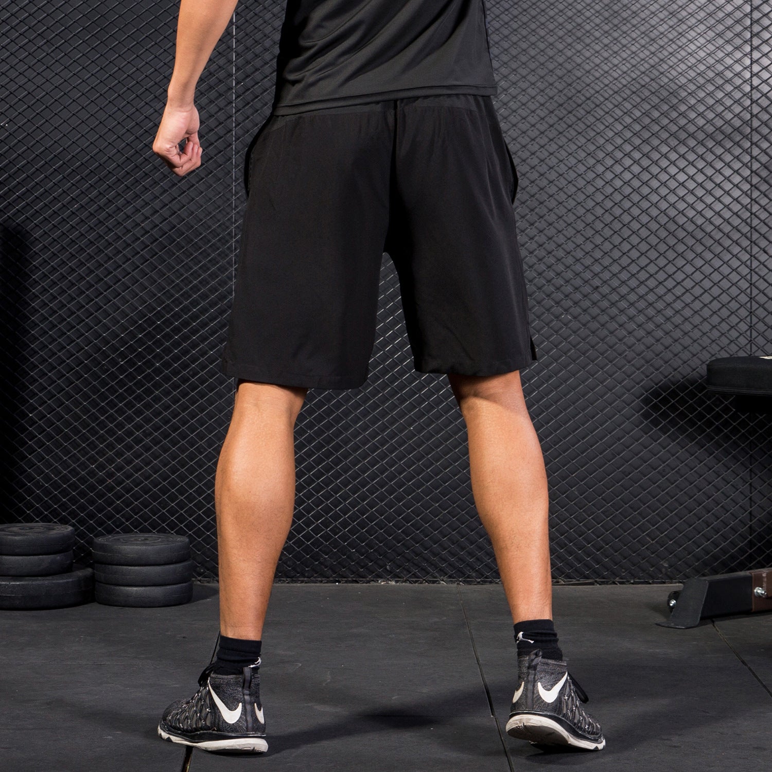 Reflective Basketball Shorts Sports Training Breathable Quick Dry