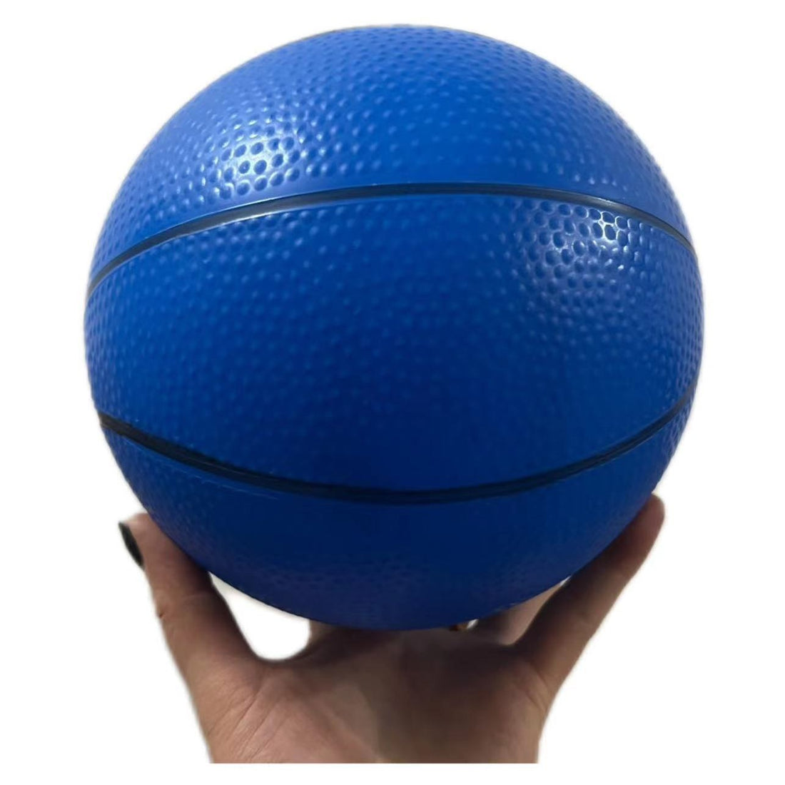 Rubber PVC Inflatable Basketball For Kids Outdoor Sports Durable