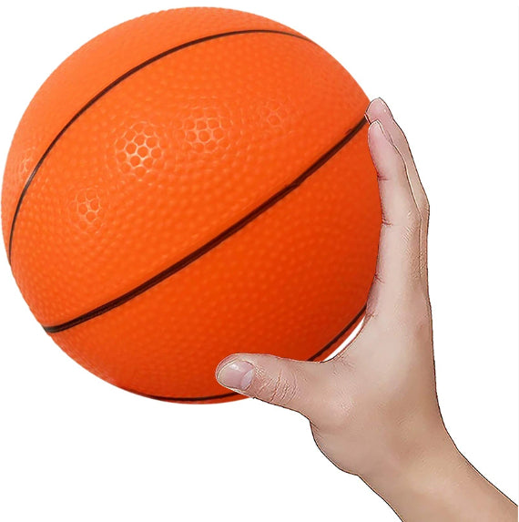 Rubber PVC Inflatable Basketball For Kids Outdoor Sports Durable