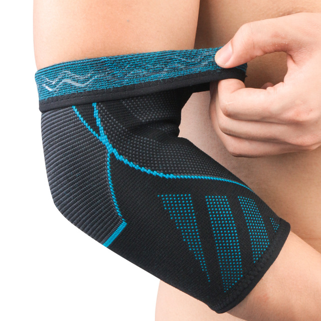 Women Sports Warm Knitted Elbow Pads Protective Support
