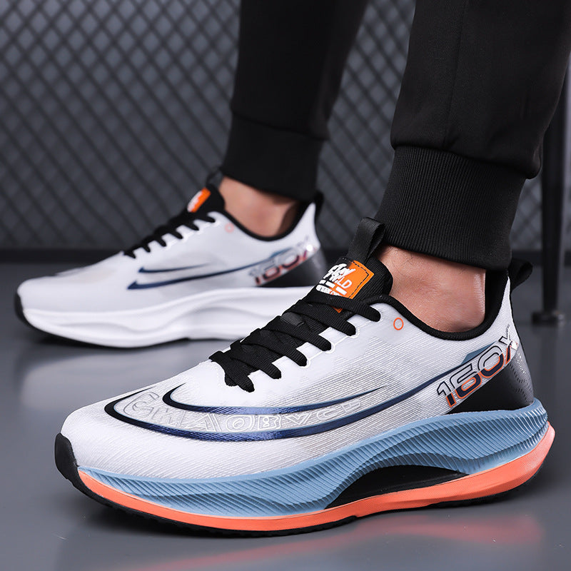 Men's Breathable Mesh Soft Sole Running Sneakers