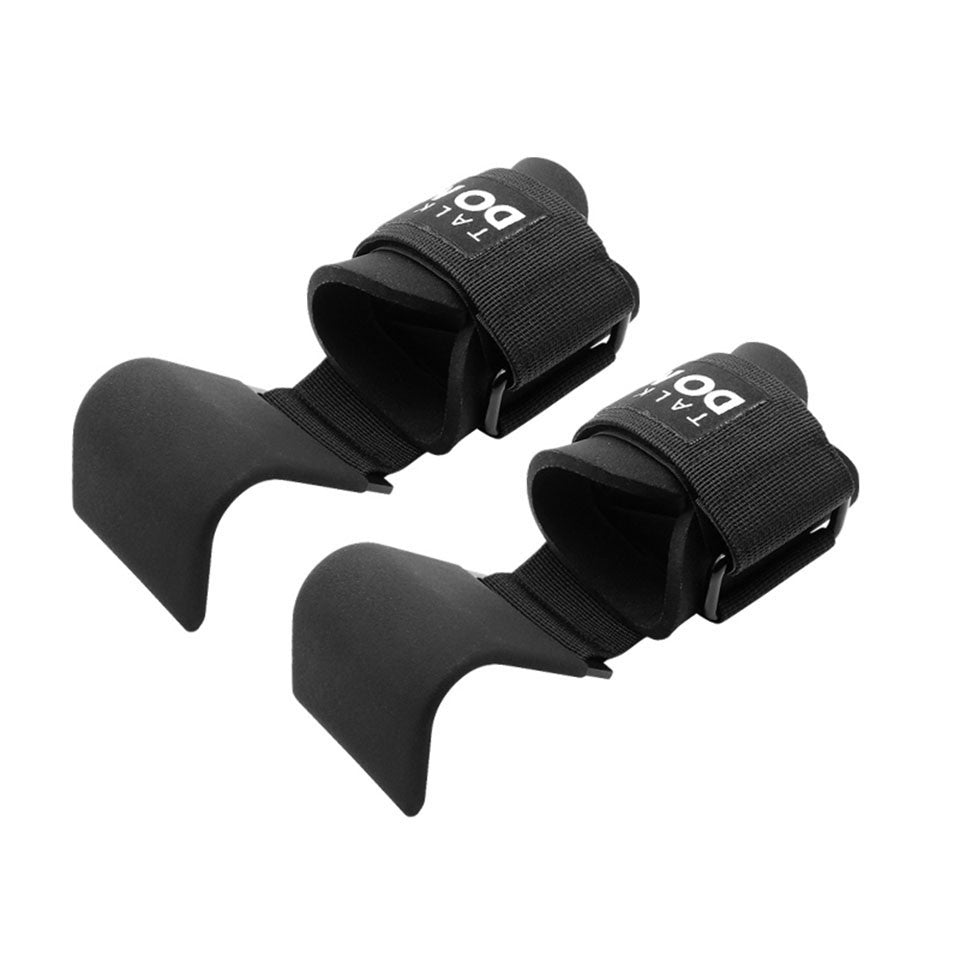 Weight Lifting Hook Grips Wrist Wrap Gym Training Straps