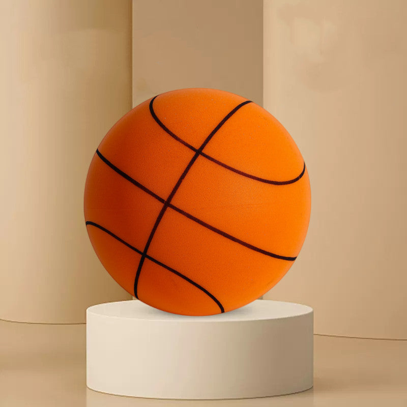 Silent High Density Foam Basketball Soft Elastic Indoor Kids Sports Toy