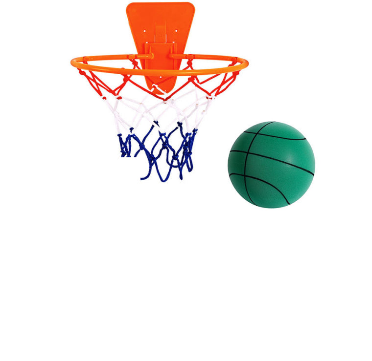 Silent High Density Foam Basketball Soft Elastic Indoor Kids Sports Toy