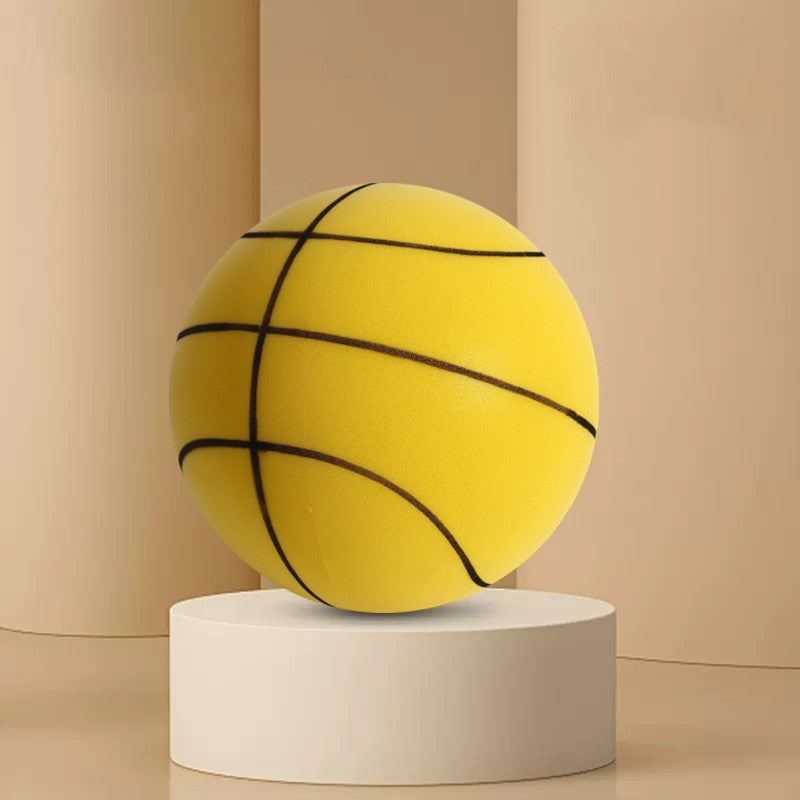 Silent High Density Foam Basketball Soft Elastic Indoor Kids Sports Toy