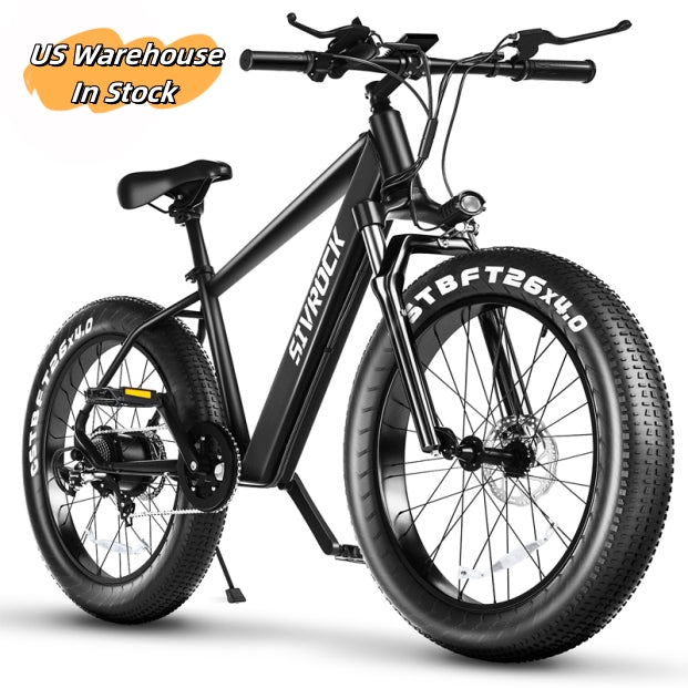 Electric Fat Tire Mountain Bike For Adults 1000W Motor 48V Battery