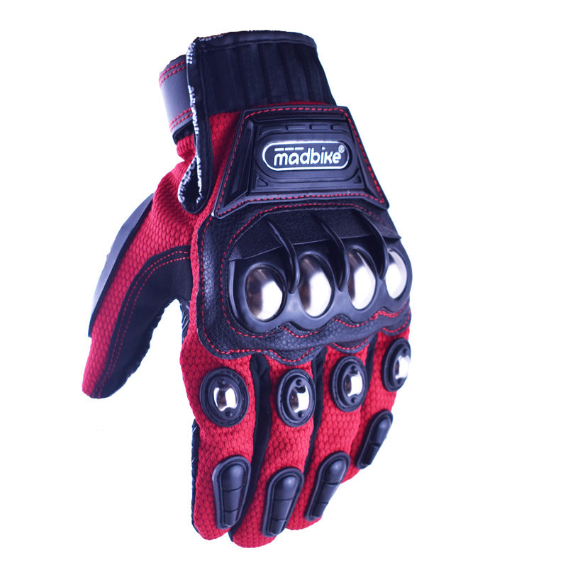 Alloy Protective Riding Gloves Electric Vehicle Gloves