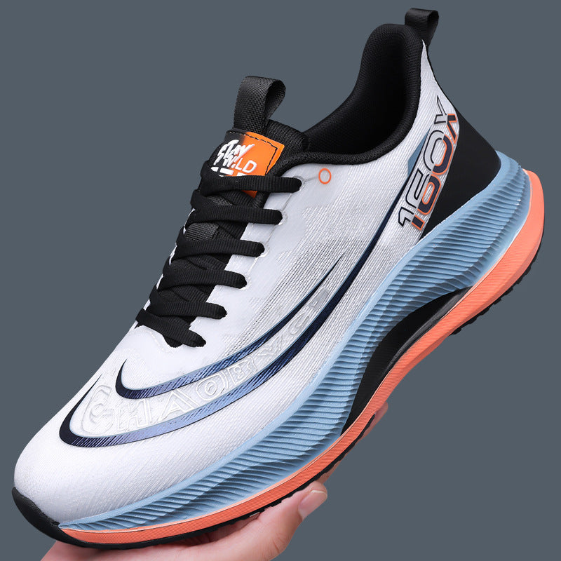 Men's Breathable Mesh Soft Sole Running Sneakers