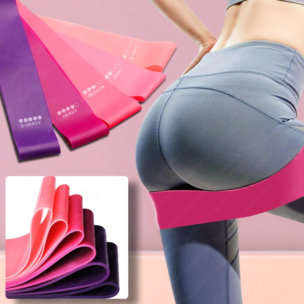 Resistance Bands Elastic Booty Workout Fitness Training Exercise Bands