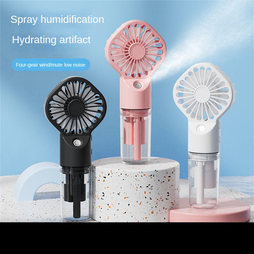 Portable USB Mist Fan Humidifying Cooling Fan