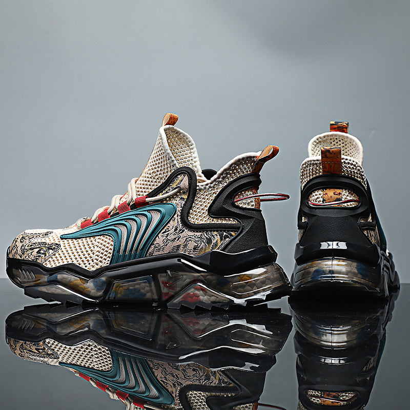 Breathable Mesh Running Basketball Shoes For Sports And Leisure