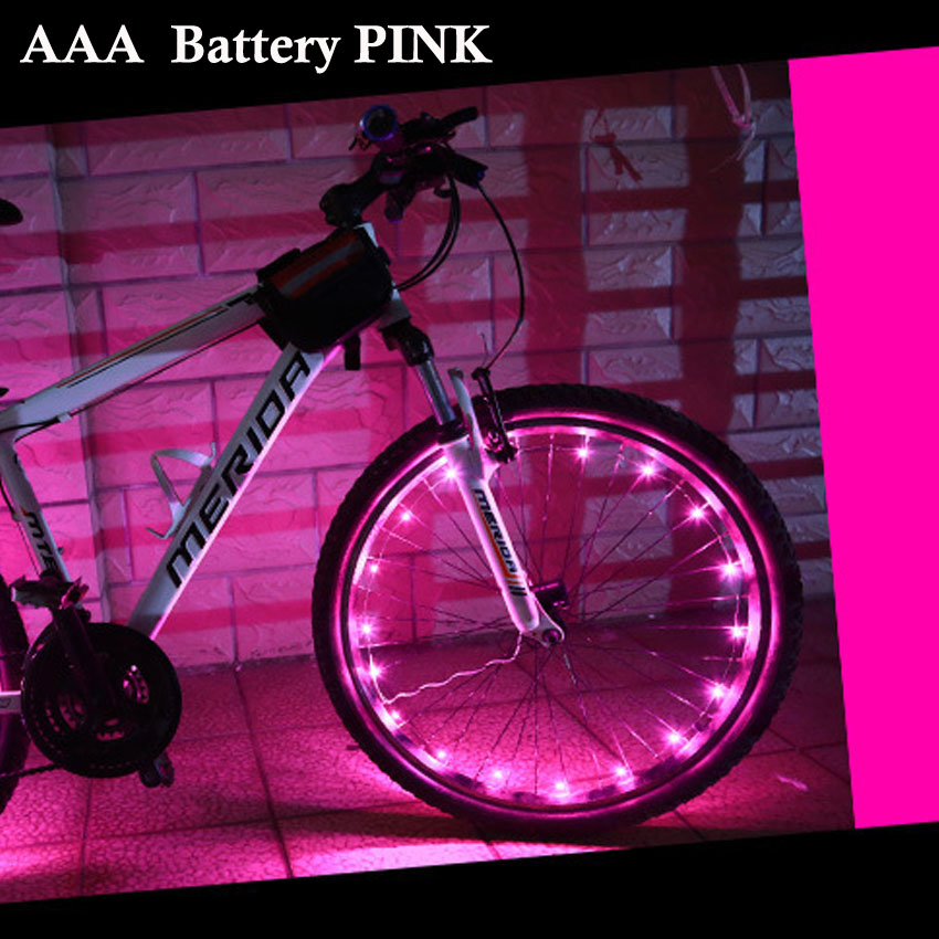 Mountain Bike Spoke Lights