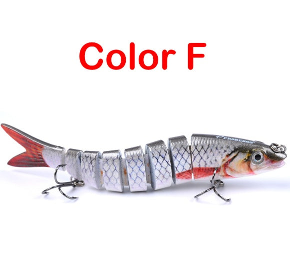Multi Jointed Artificial Pike Fishing Lures