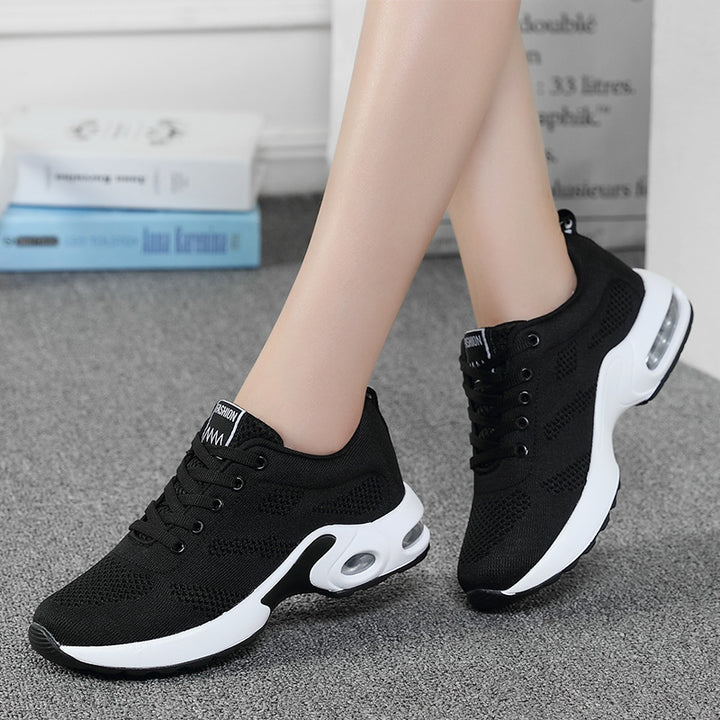 Women's Breathable Flyknit Casual Sneakers