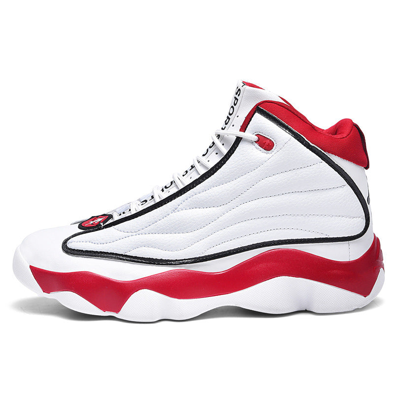 Fashion Thick Sole Wear-Resistant High-Top Basketball Shoes