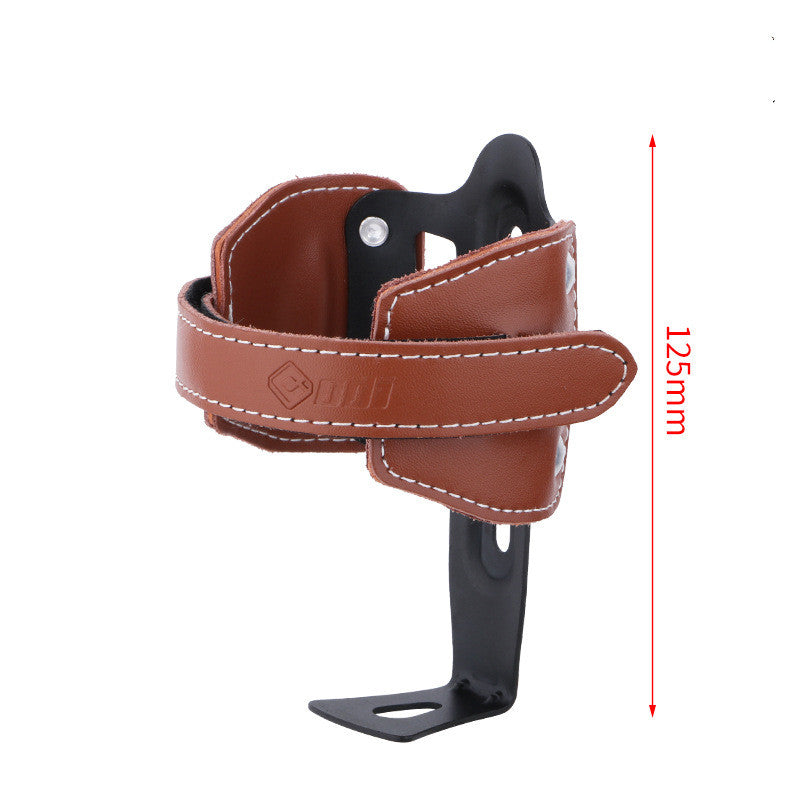 Bicycle Vintage Cowhide Water Bottle Holder
