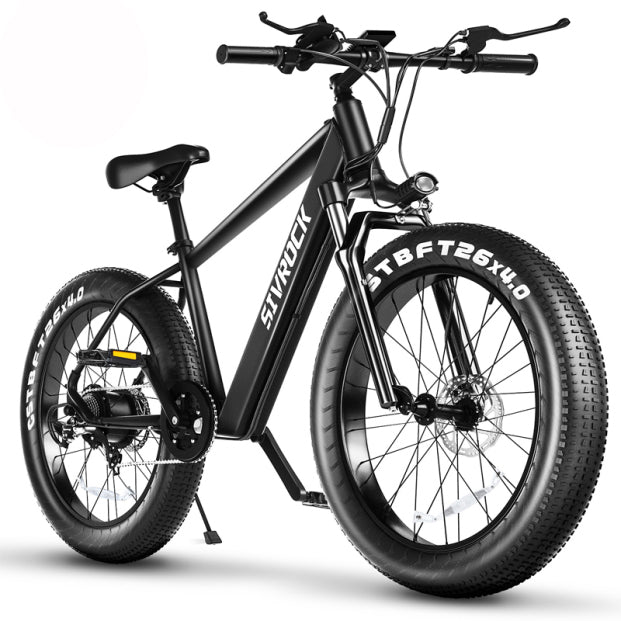 Electric Fat Tire Mountain Bike For Adults 1000W Motor 48V Battery
