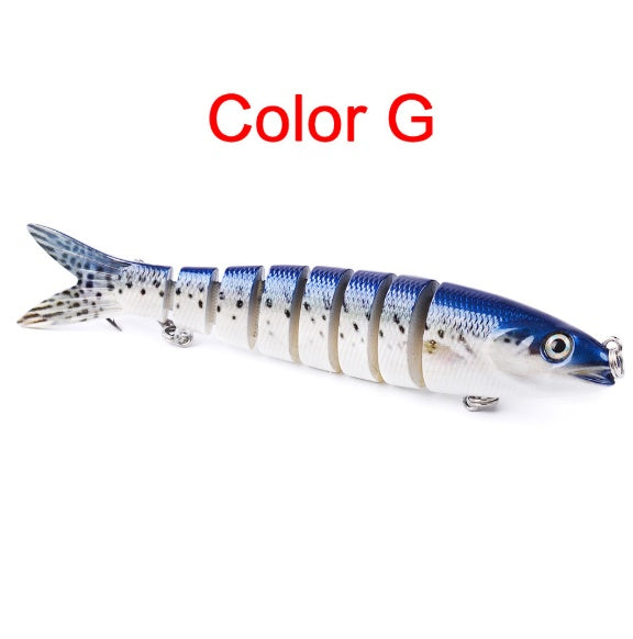 Multi Jointed Artificial Pike Fishing Lures