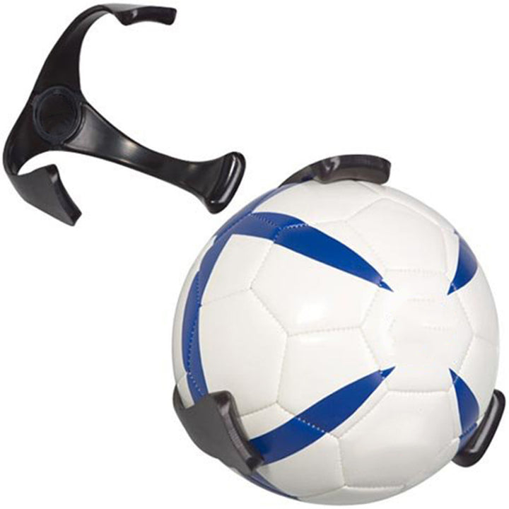 Basketball Football Wall Display Stand Ball Catch Holder Rack