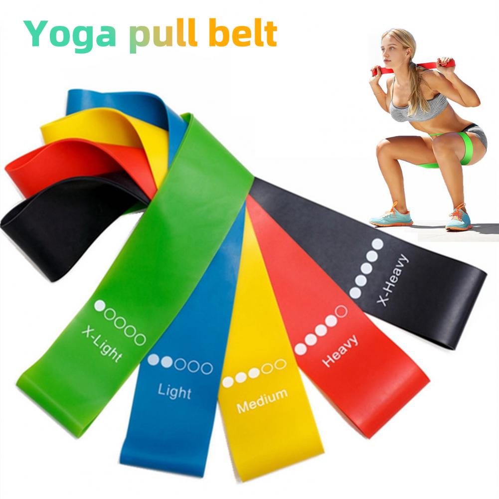 Yoga Resistance Bands Fitness Training Elastic Set