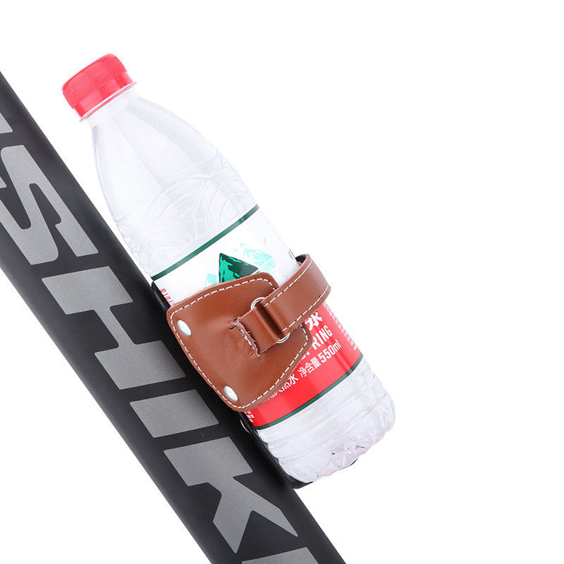 Bicycle Vintage Cowhide Water Bottle Holder