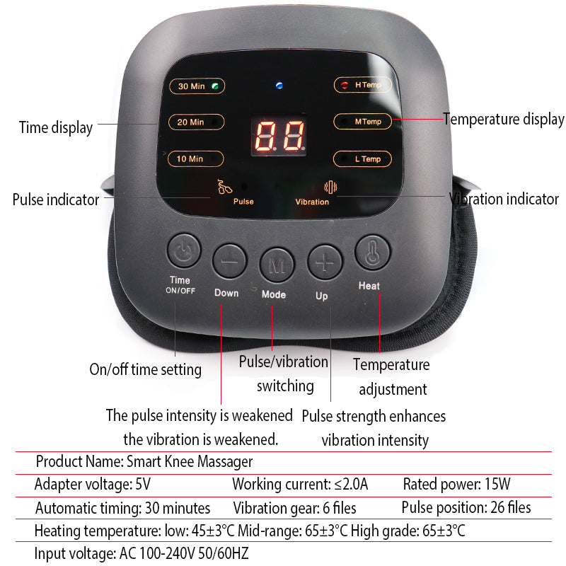 Smart Knee Massager Pad Knee Support Device