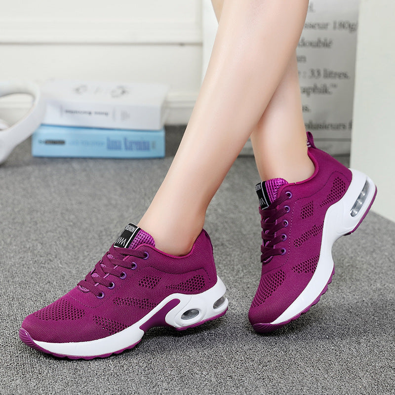 Women's Breathable Flyknit Casual Sneakers