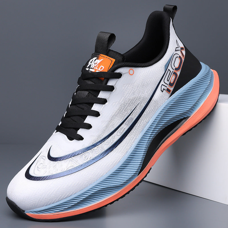Men's Breathable Mesh Soft Sole Running Sneakers