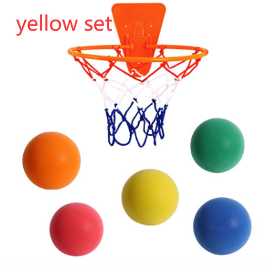 Silent High Density Foam Basketball Soft Elastic Indoor Kids Sports Toy