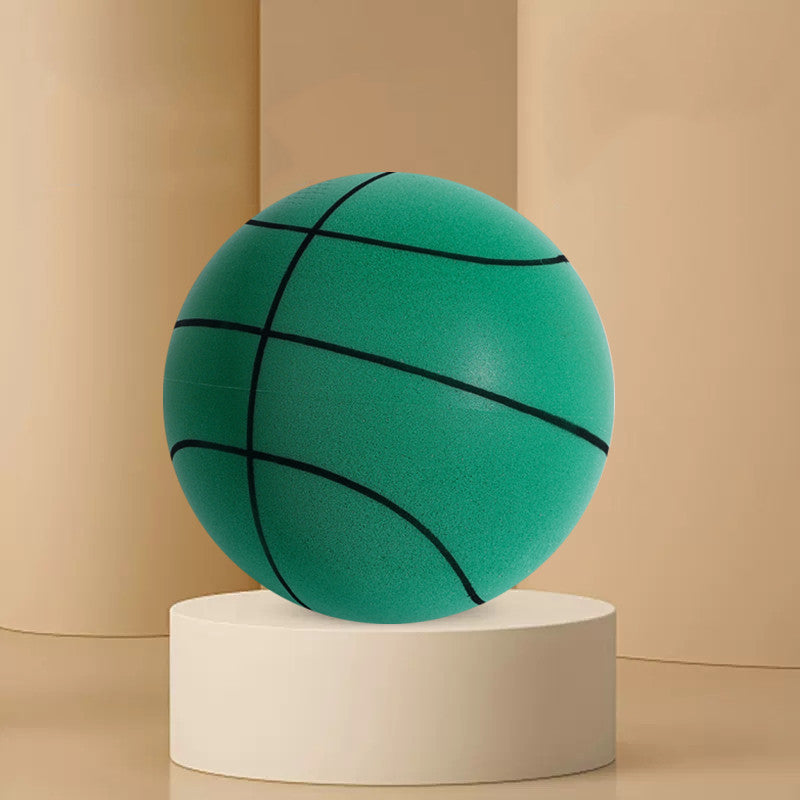 Silent High Density Foam Basketball Soft Elastic Indoor Kids Sports Toy