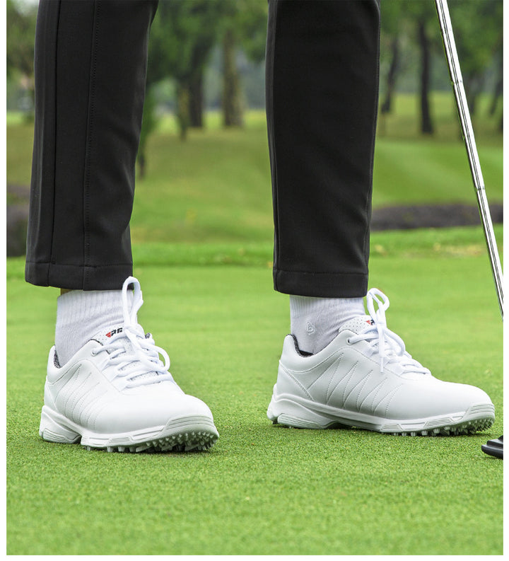 Women's Waterproof Golf Shoes Anti-Slip Spin Lace Sneakers