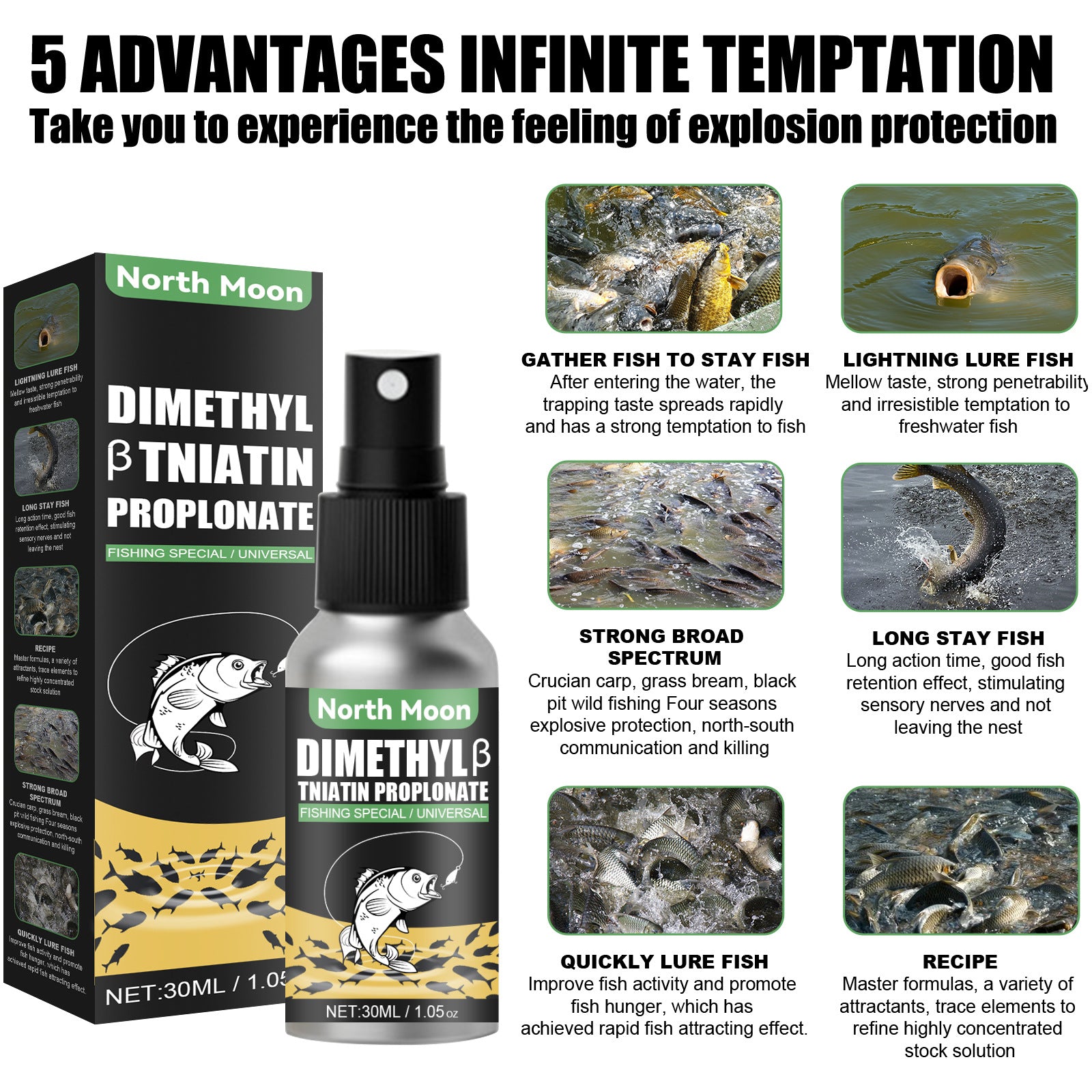 Fishing Bait Phagostimulant Additive For Angling Lure Enhancement