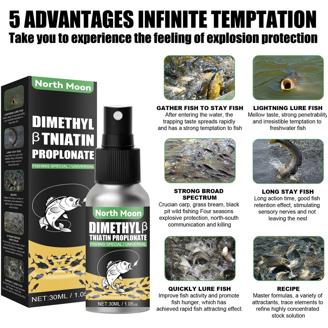 Fishing Bait Phagostimulant Additive For Angling Lure Enhancement