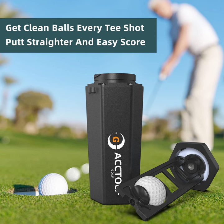 Portable Golf Ball Cleaner Washing Machine Golf Bag Accessories