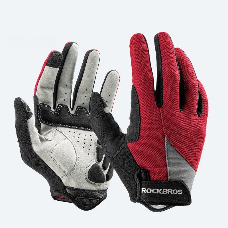 Unisex Full Finger Cycling Gloves For Long Rides
