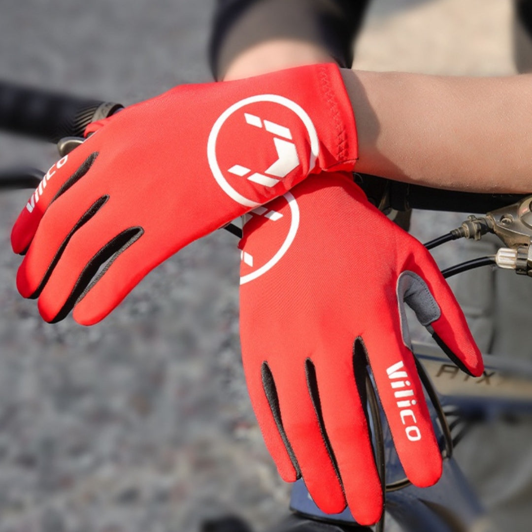 Spring Summer Outdoor Mountain Bike Riding Gloves Shock Absorbing