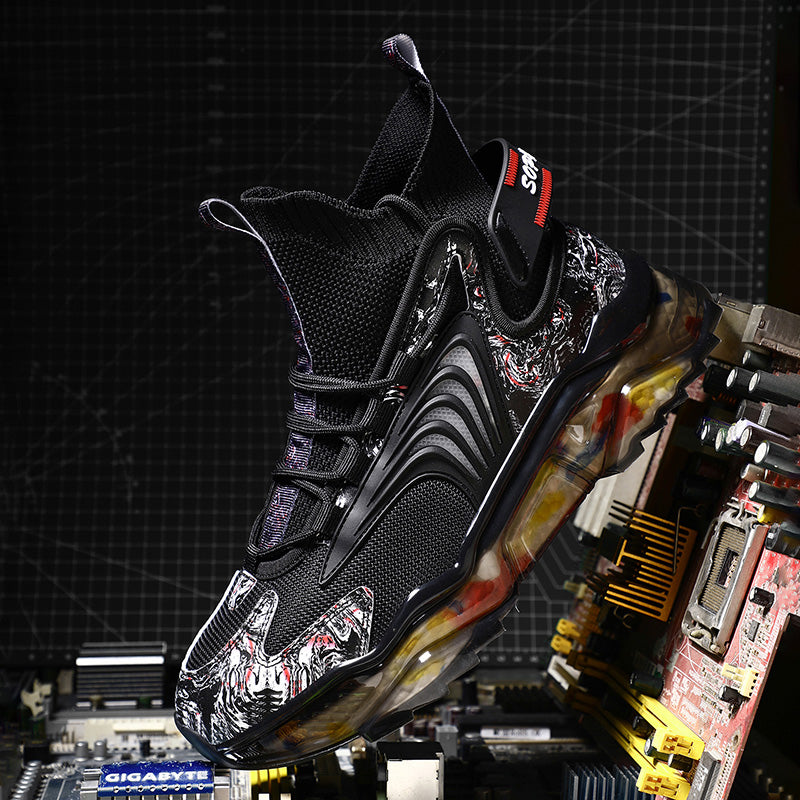 Breathable Mesh Running Basketball Shoes For Sports And Leisure