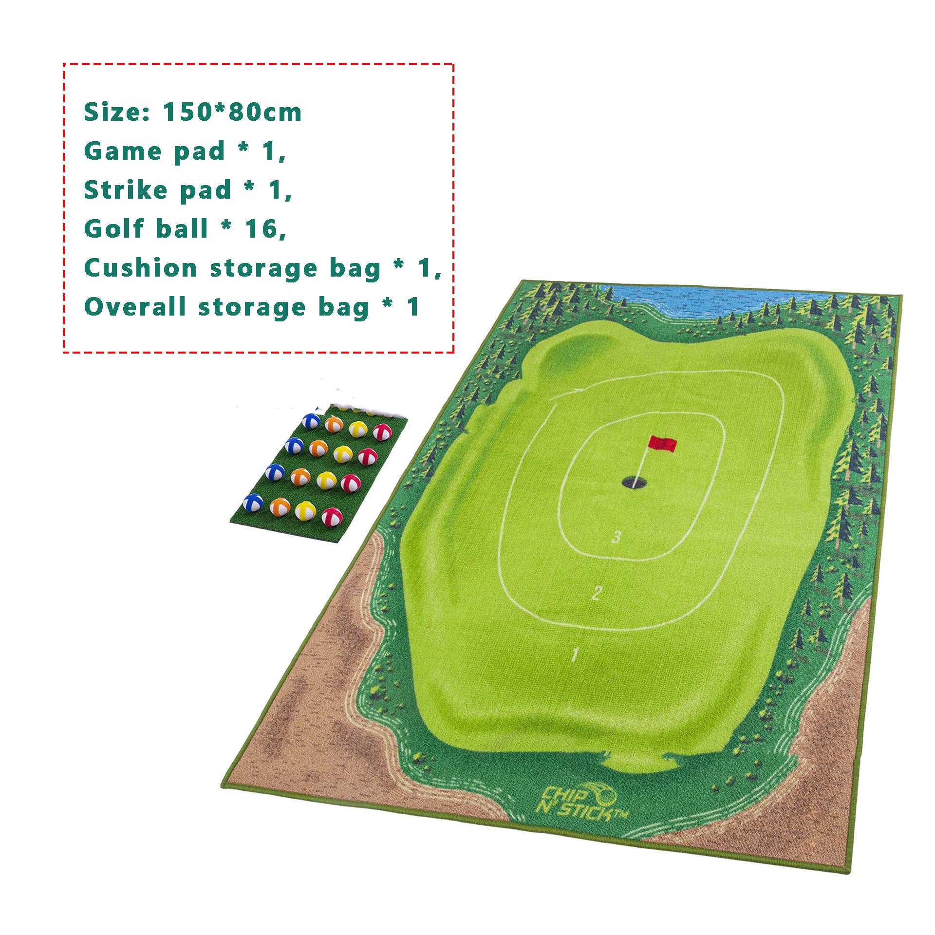 Golf Swing Training Mat Practice Pad