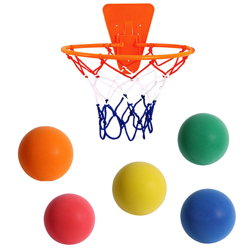 Silent High Density Foam Basketball Soft Elastic Indoor Kids Sports Toy