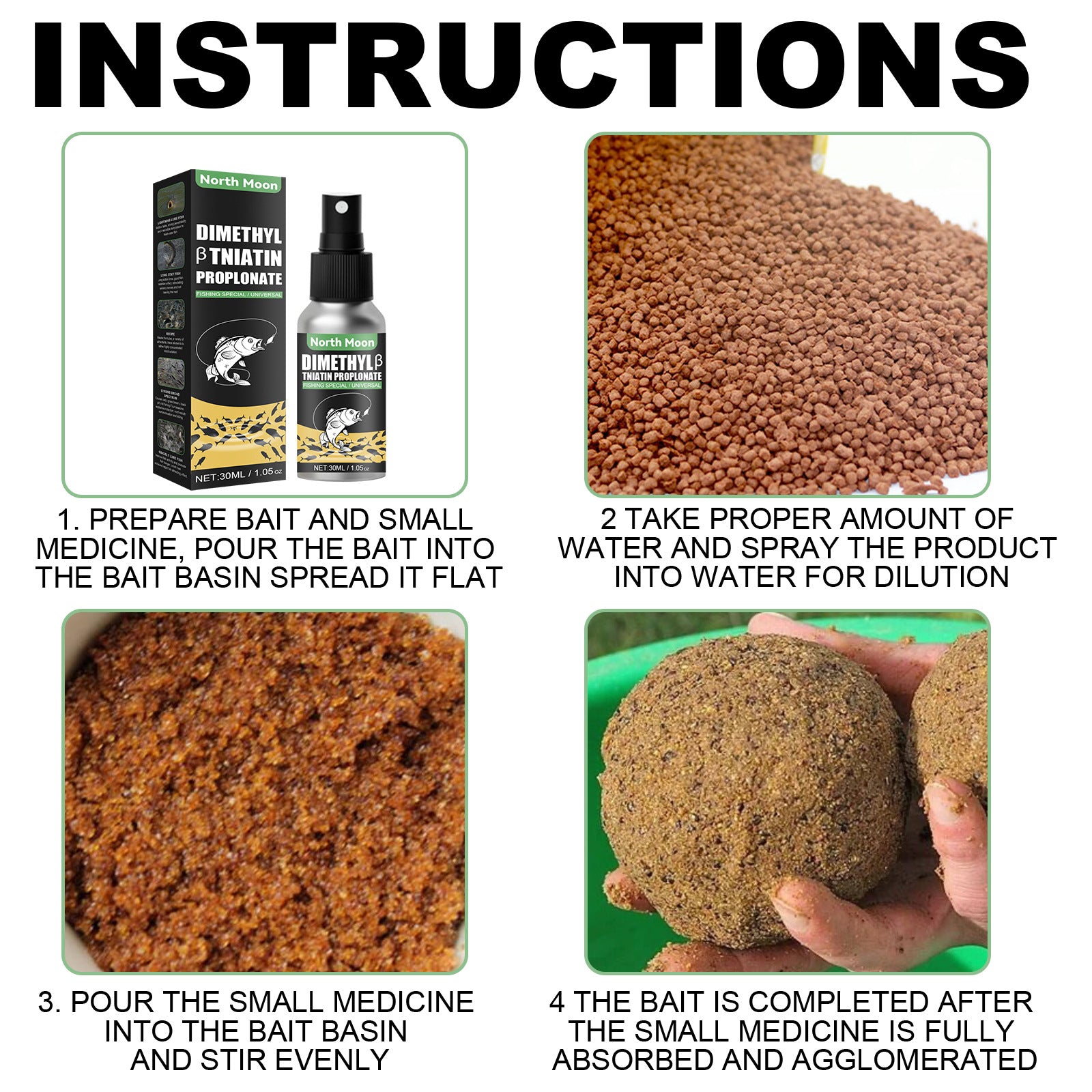Fishing Bait Phagostimulant Additive For Angling Lure Enhancement