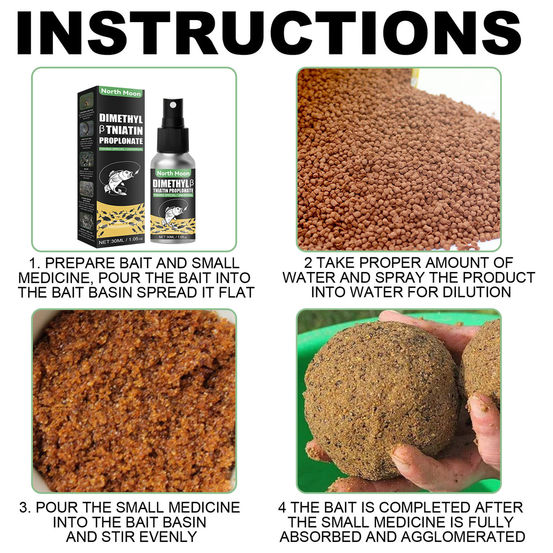 Fishing Bait Phagostimulant Additive For Angling Lure Enhancement