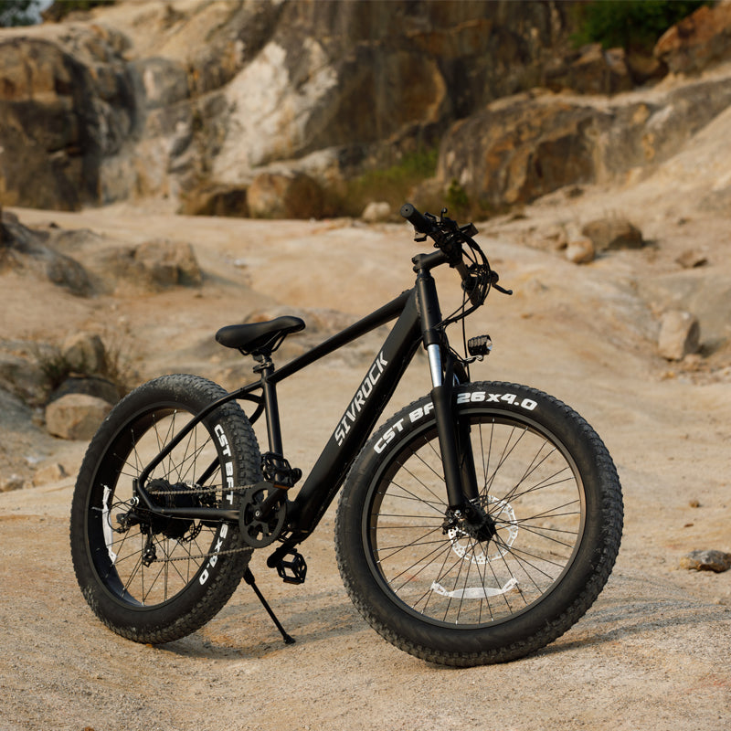 Electric Fat Tire Mountain Bike For Adults 1000W Motor 48V Battery