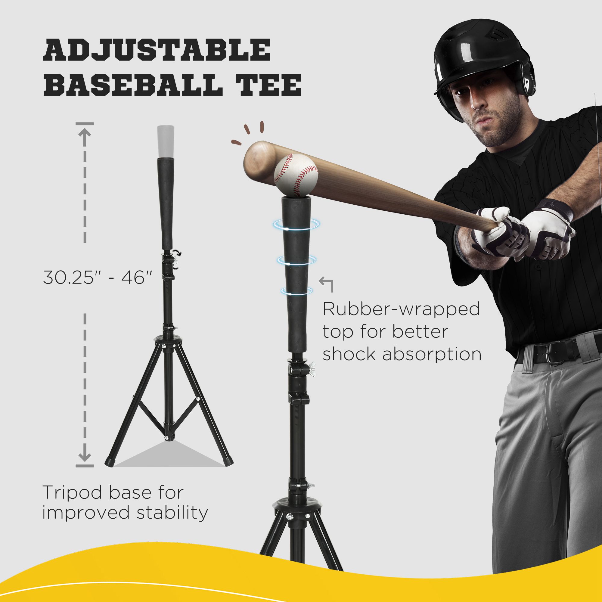Softball And Baseball Training Net With Strike Zone And Tee
