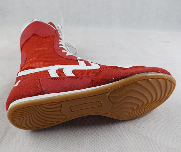 High Top Boxing Training Fighting Wrestling Shoes