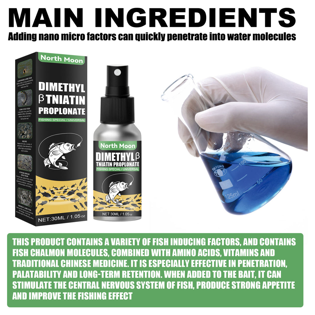 Fishing Bait Phagostimulant Additive For Angling Lure Enhancement
