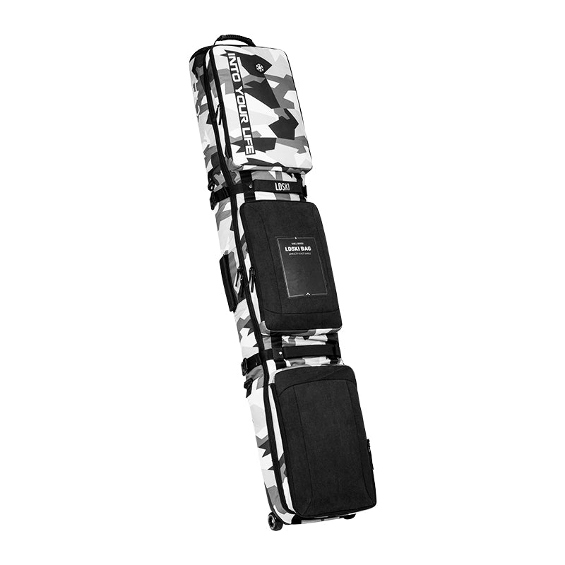 Single Double Snowboard Storage Bag With Wheels