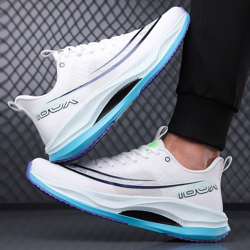 Men's Breathable Mesh Soft Sole Running Sneakers