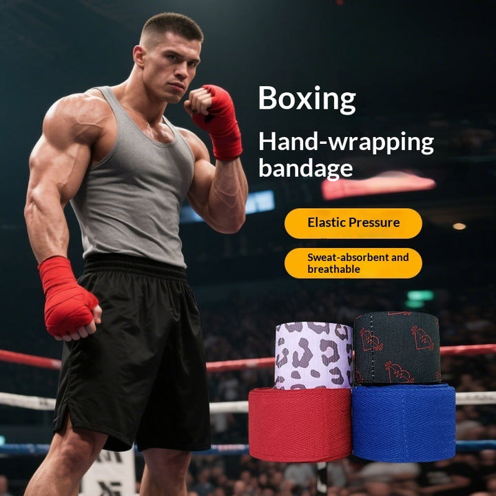 Boxing Hand Wraps Cotton Stretch Sweat Absorbing Hand Protection