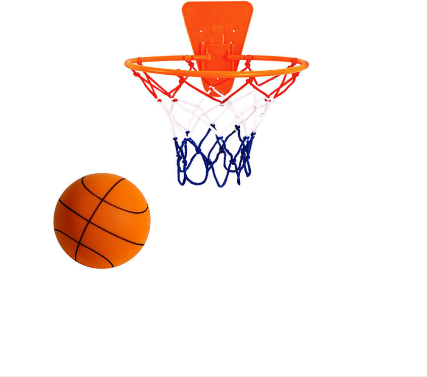 Silent High Density Foam Basketball Soft Elastic Indoor Kids Sports Toy